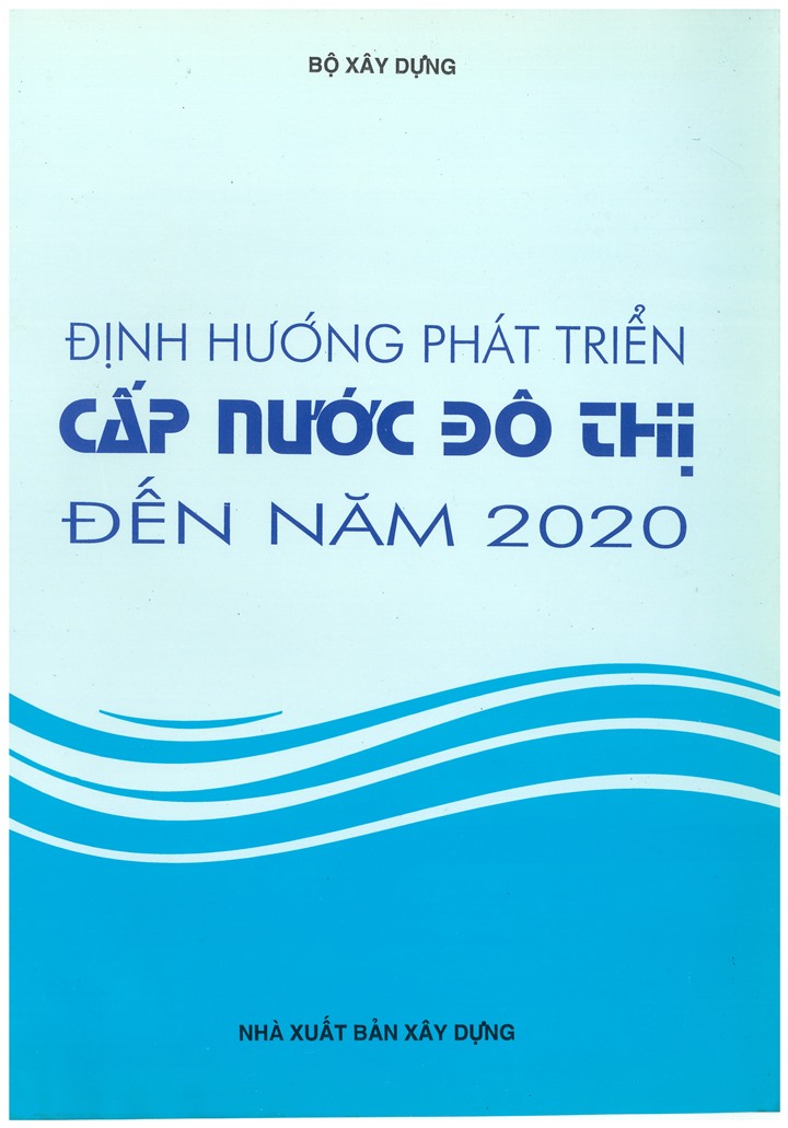 Định hướng phát triển cấp nước đô thị đến năm 2020
