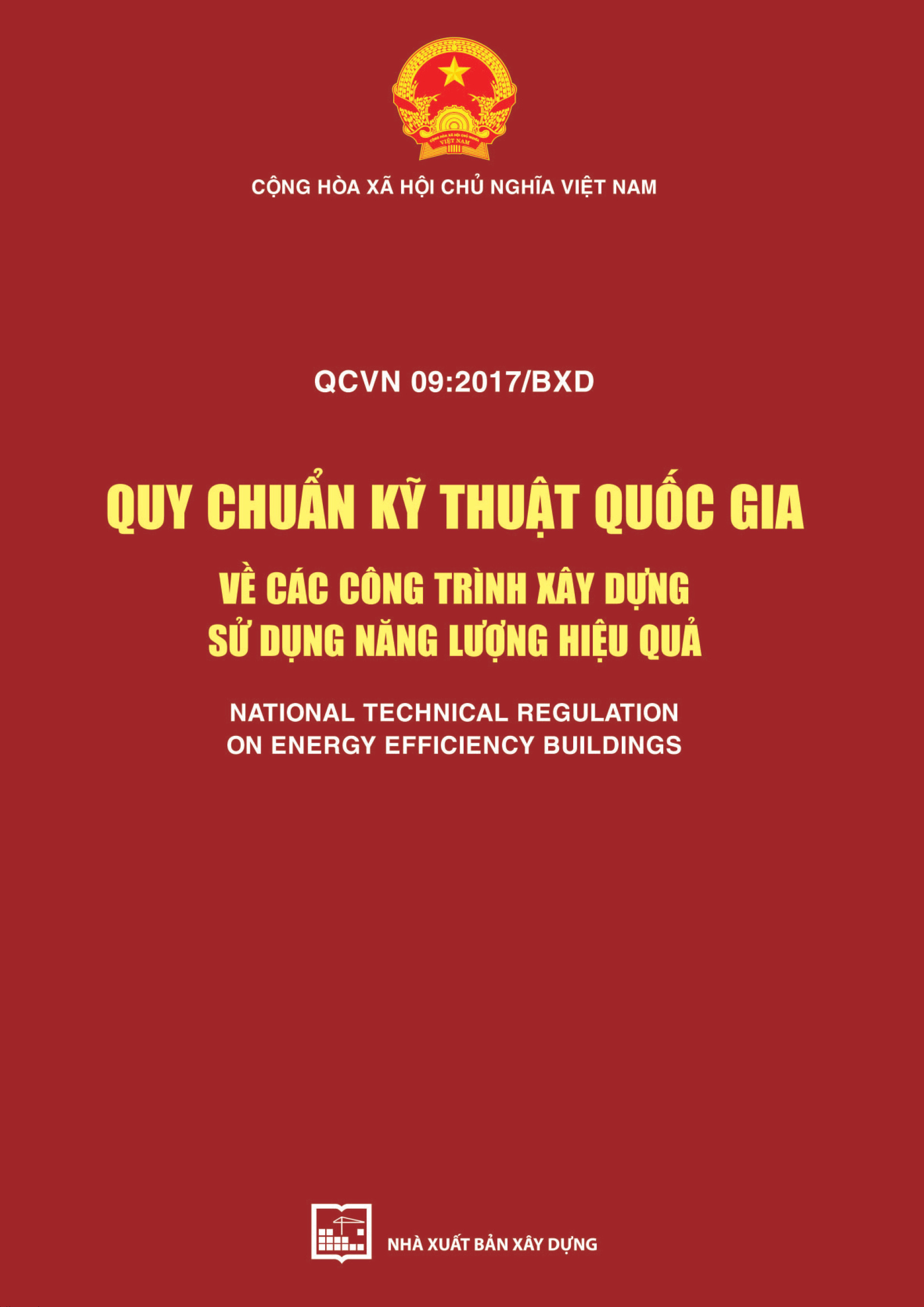 Quy chuẩn kỹ thuật quốc gia về các công trình xây dựng sử dụng năng lượng hiệu quả
