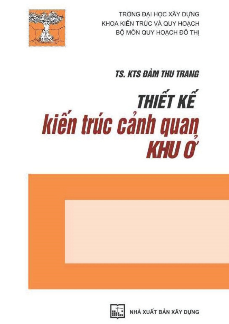 Thiết kế kiến trúc cảnh quan khu ở