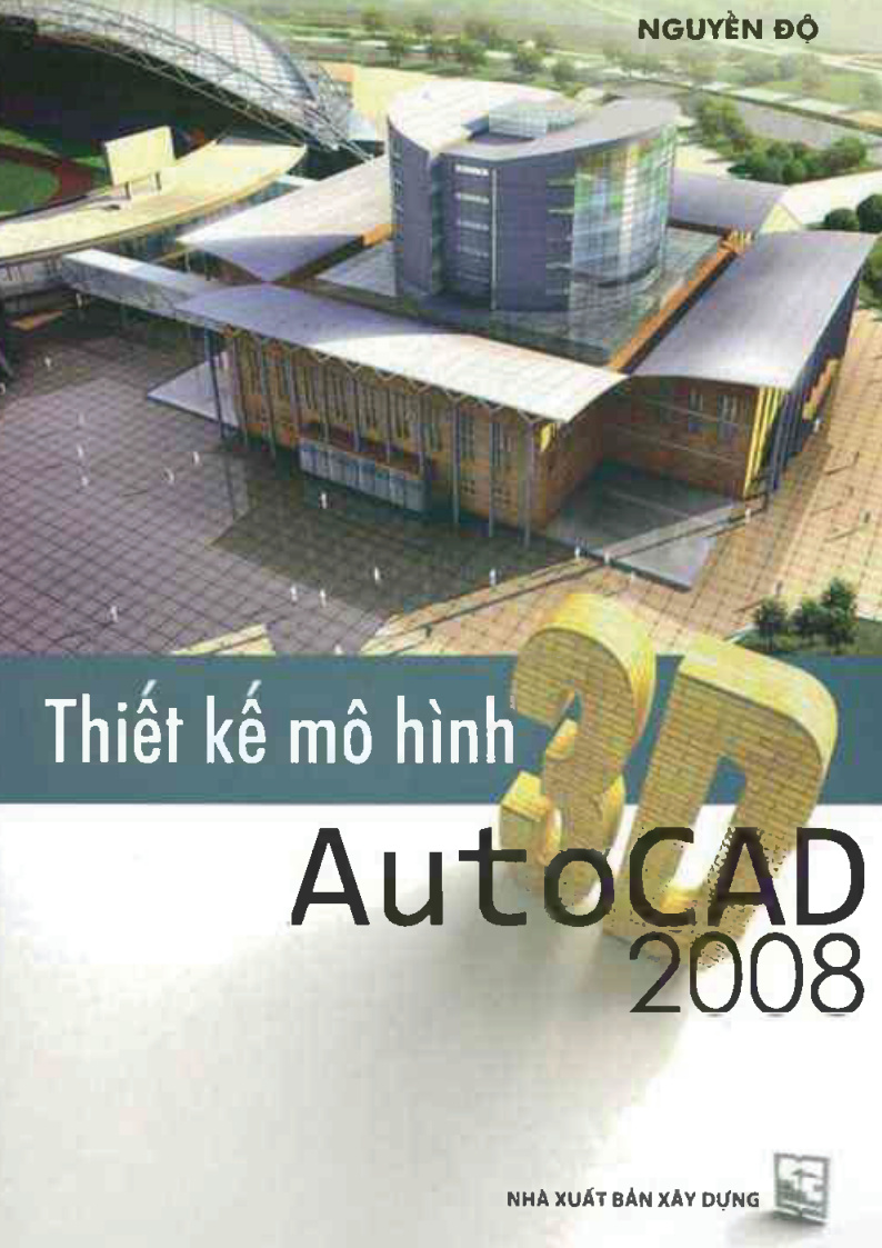 Thiết kế mô hình 3d autocad 2008