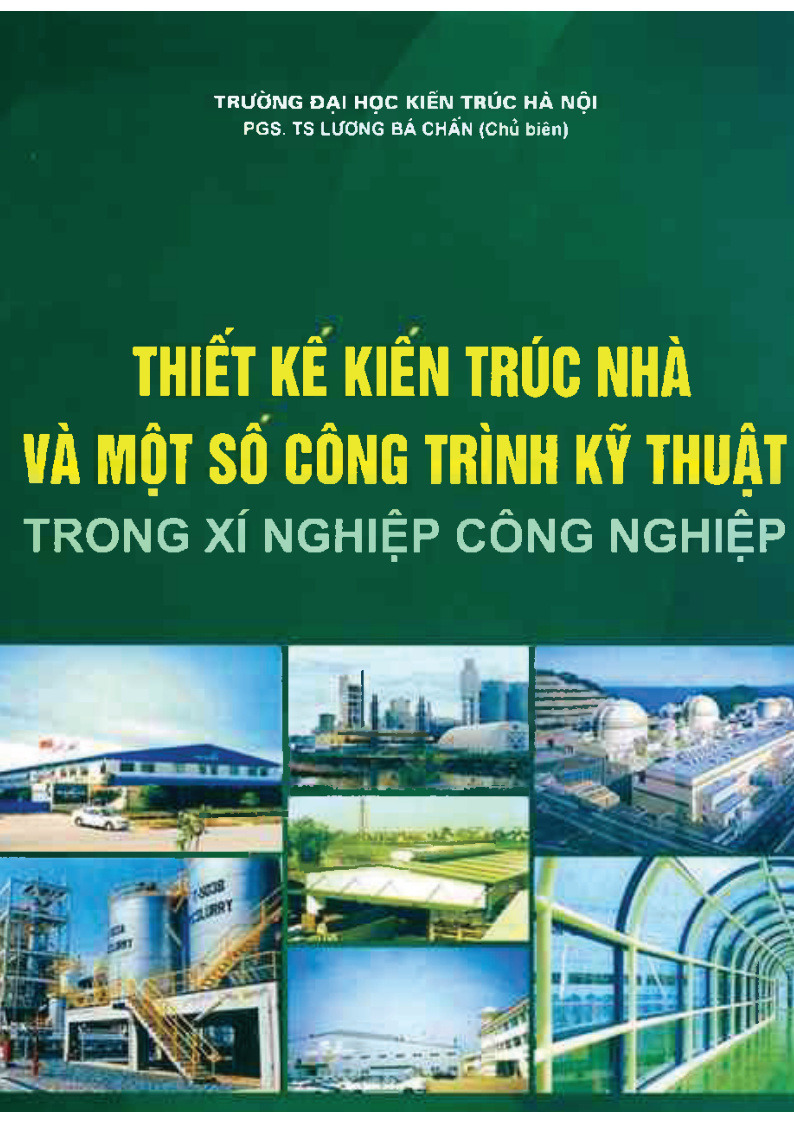 Thiết kế kiến trúc nhà và một số công trình kỹ thuật trong xí nghiệp công nghiệp