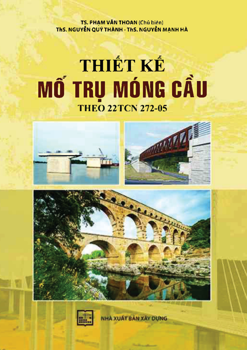 Thiết kế mó trụ móng cầu theo 22tcn 272-05