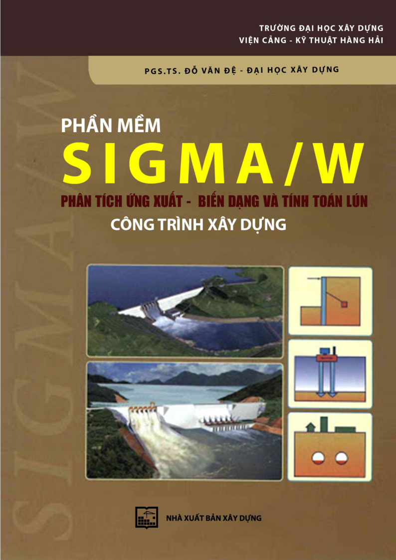 Phần mềm sigma/w phân tích ứng xuất - biến dạng và tính toán lún công trình xây dựng