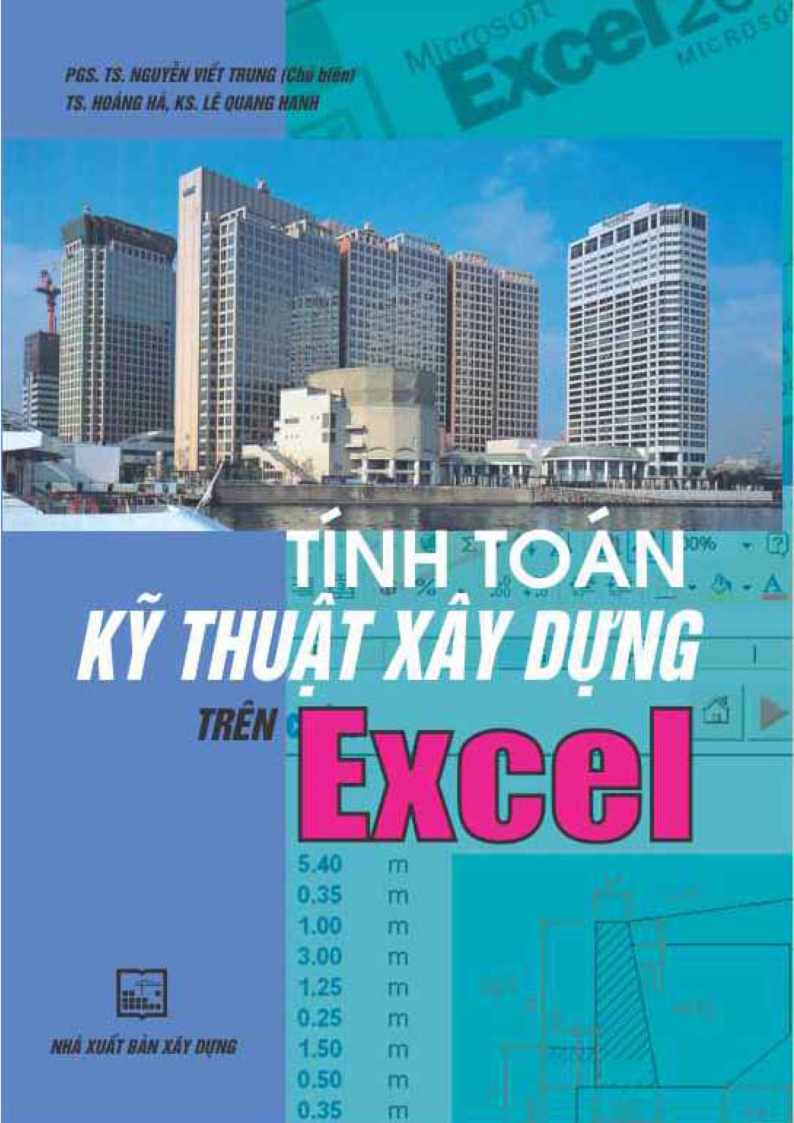 Tính toán kỹ thuật xây dựng trên excel