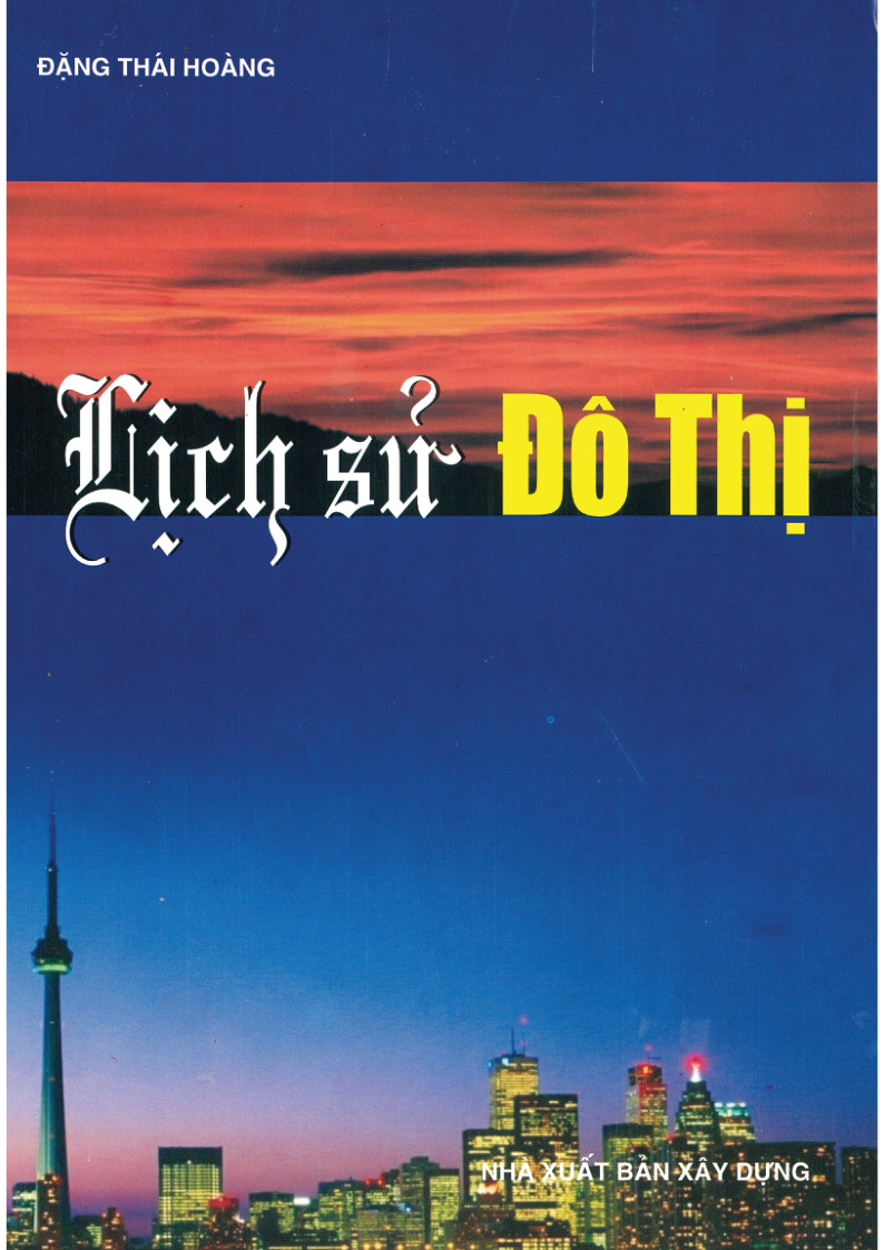 Lịch sử đô thị