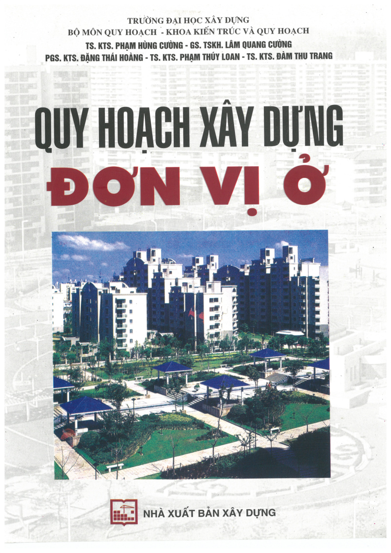 QUY HOẠCH XÂY DỰNG ĐƠN VỊ Ở