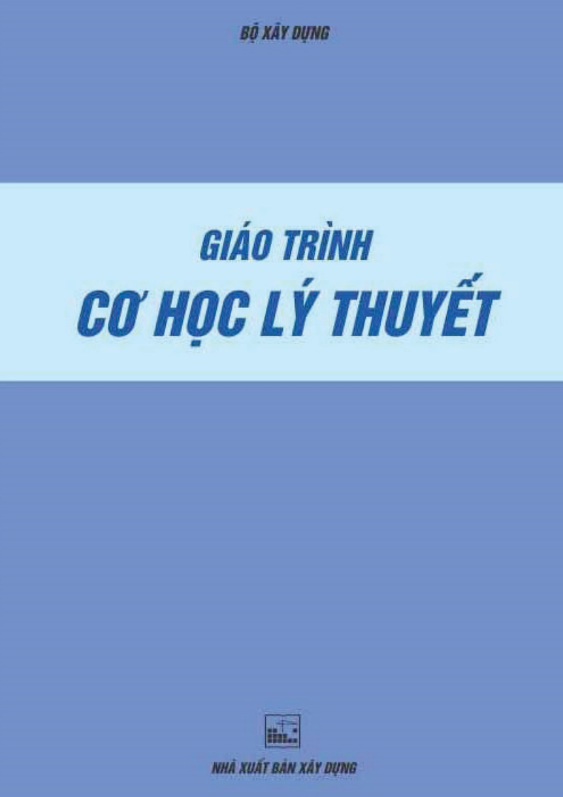 GIÁO TRÌNH CƠ HỌC LÝ THUYẾT
