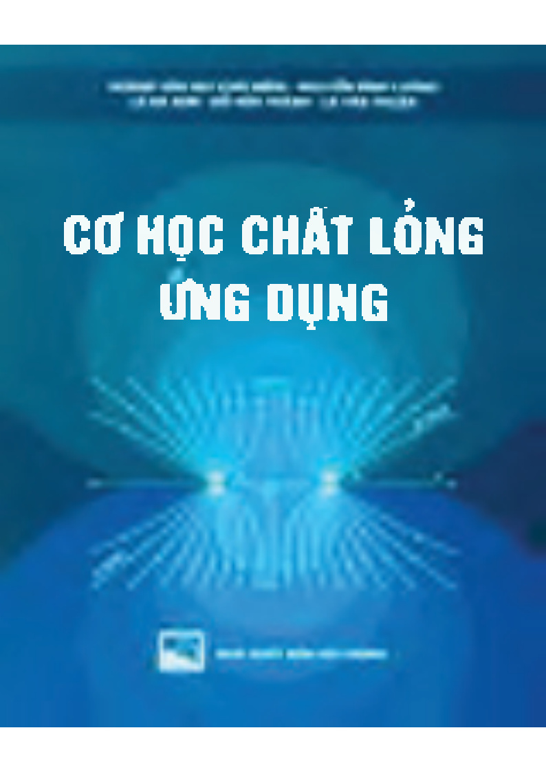 CƠ HỌC CHẤT LỎNG ỨNG DỤNG