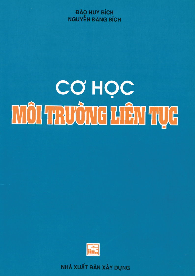 CƠ HỌC MÔI TRƯỜNG LIÊN TỤC