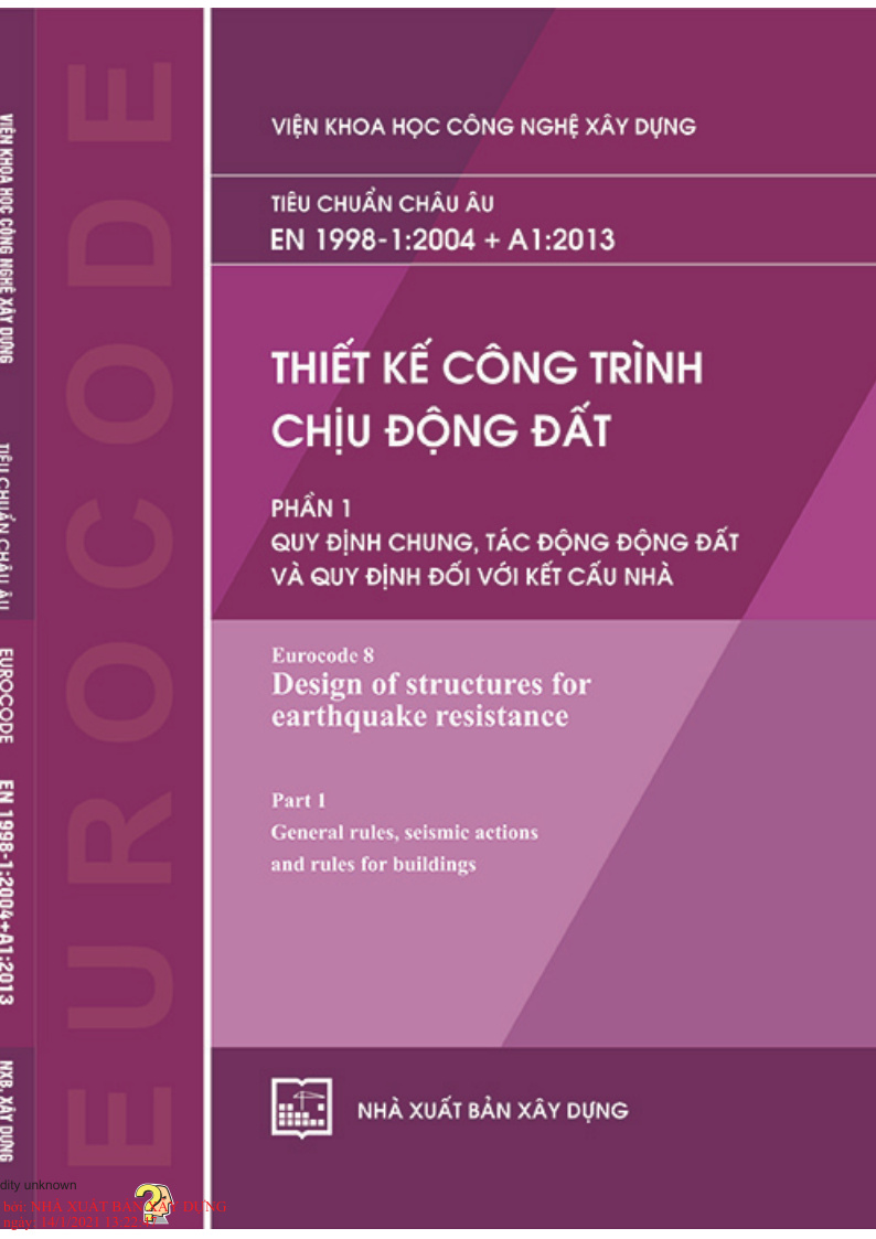 THIẾT KẾ CÔNG TRÌNH CHỊU ĐỘNG ĐẤT – PHẦN 1: QUY ĐỊNH CHUNG (EN 1998-1:2004 + A1:2013)