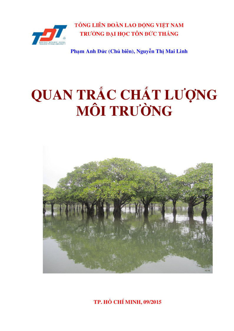 QUAN TRÁC CHẤT LƯỢNG MÔI TRƯỜNG
