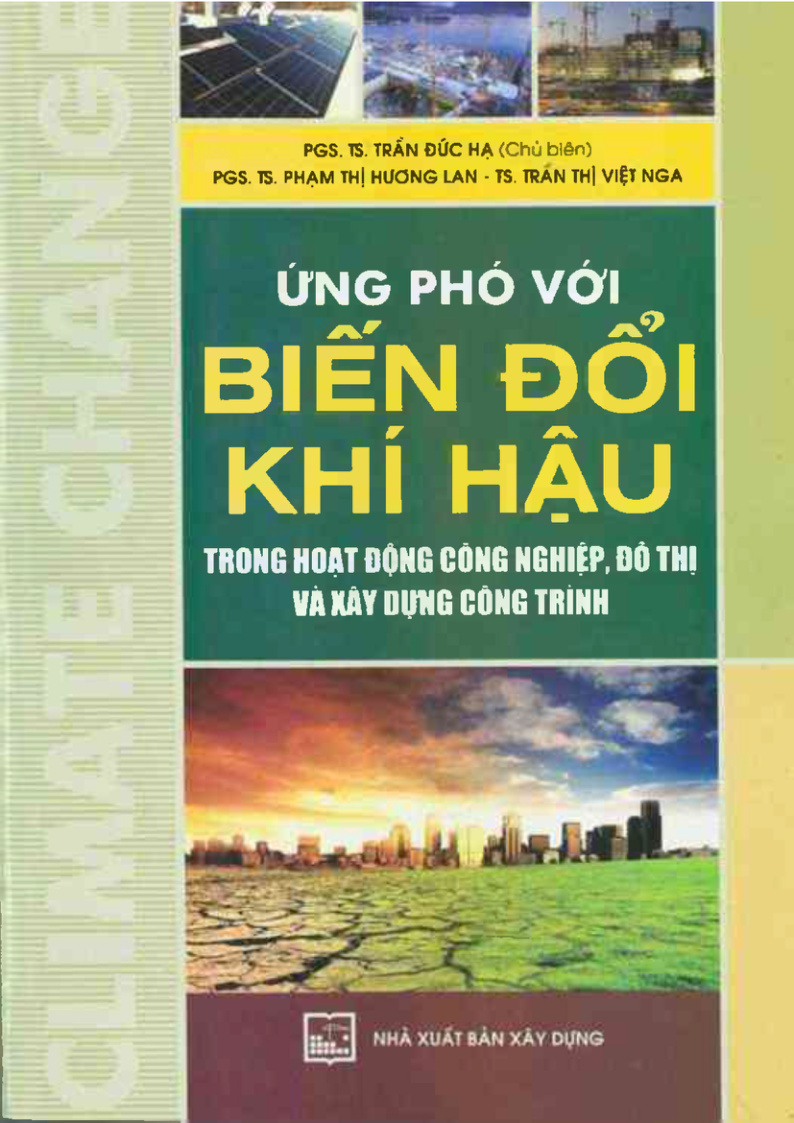 ỨNG PHÓ VỚI BIẾN ĐỔI KHÍ HẬU TRONG HOẠT ĐỘNG CÔNG NGHIỆP, ĐÔ THỊ VÀ XÂY DỰNG CÔNG TRÌNH