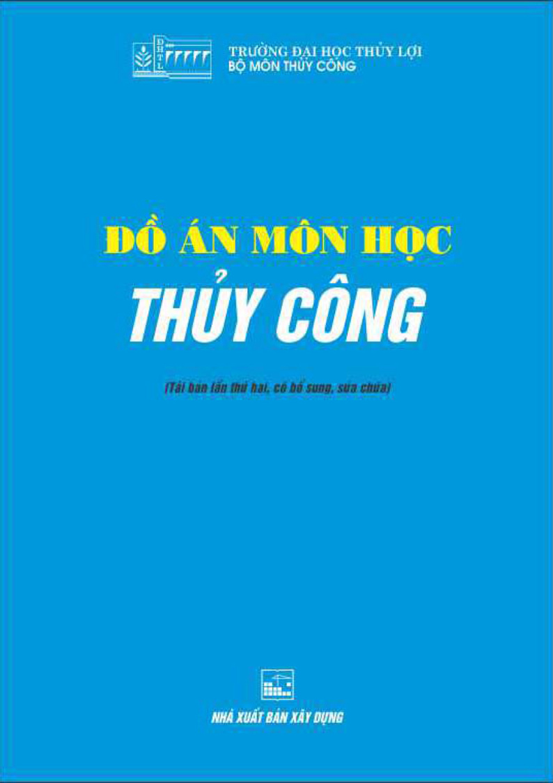 ĐỒ ÁN MÔN HỌC THỦY CÔNG (Tải bản in thẻ bao, cỡ bìa, sưu chẩn)