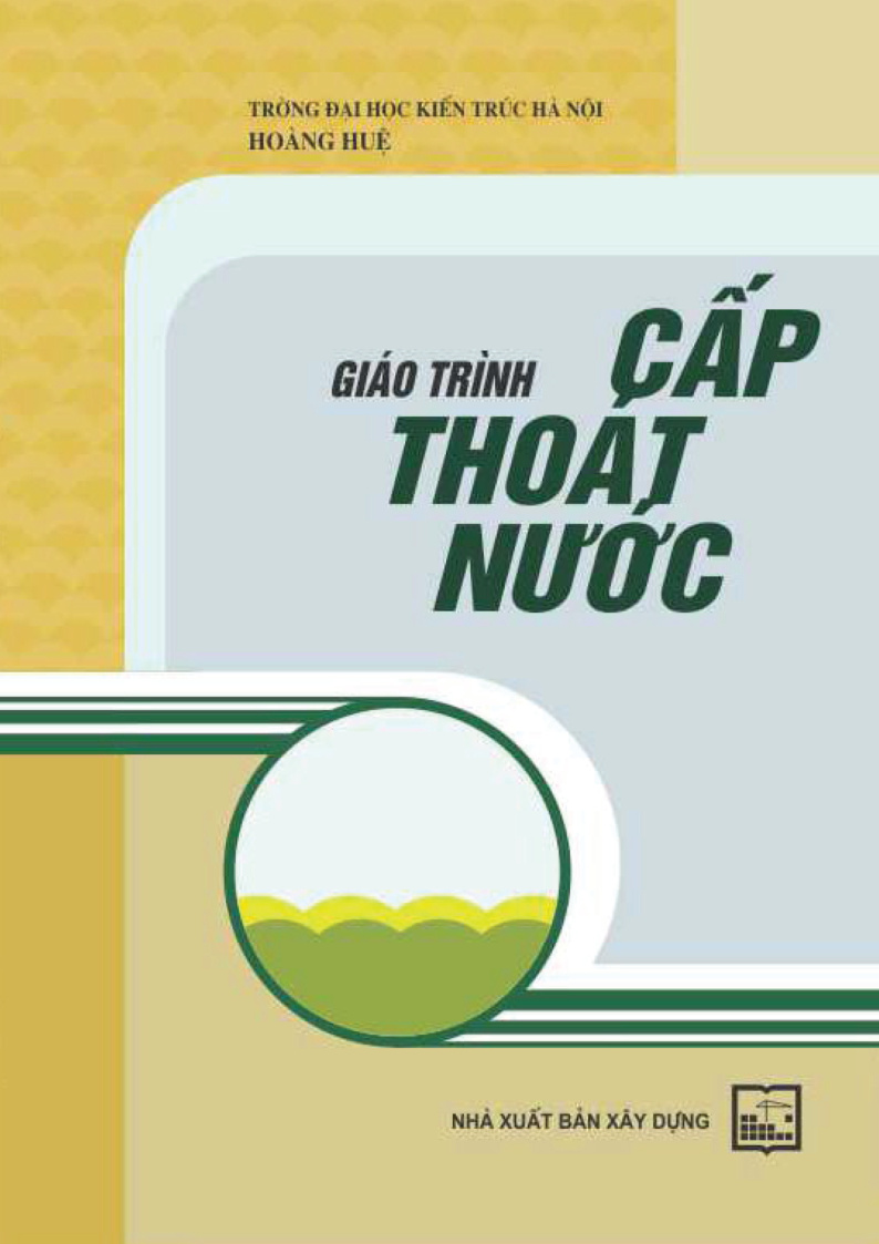 GIÁO TRÌNH CẤP THOÁT NƯỚC