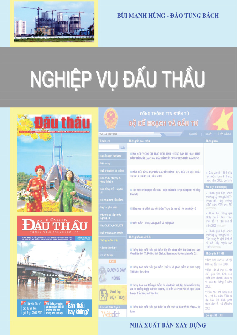 NGHIỆP VỤ ĐẦU THẦU