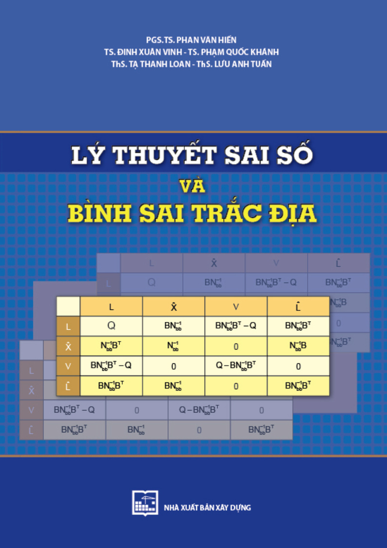 LÝ THUYẾT SAI SỐ VÀ BÌNH SAI TRẮC ĐỊA