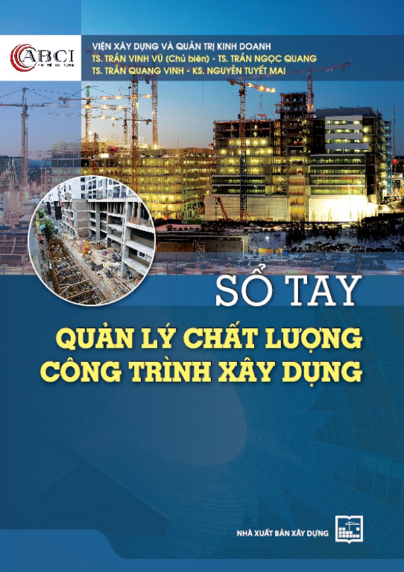 SỐ TAY QUẢN LÝ CHẤT LƯỢNG CÔNG TRÌNH XÂY DỰNG