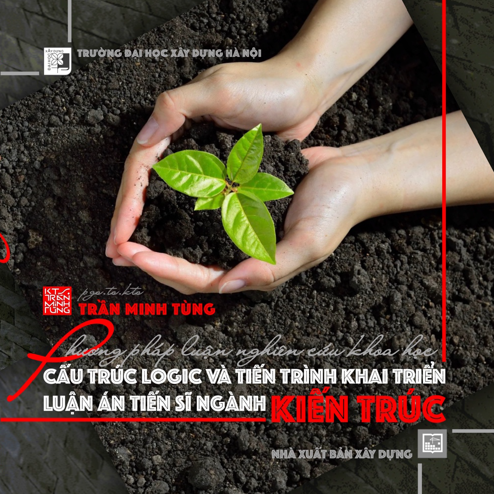 Phương pháp luận nghiên cứu khoa học, cấu trúc logic và tiến trình khai triển luận án tiến sĩ ngành Kiến trúc