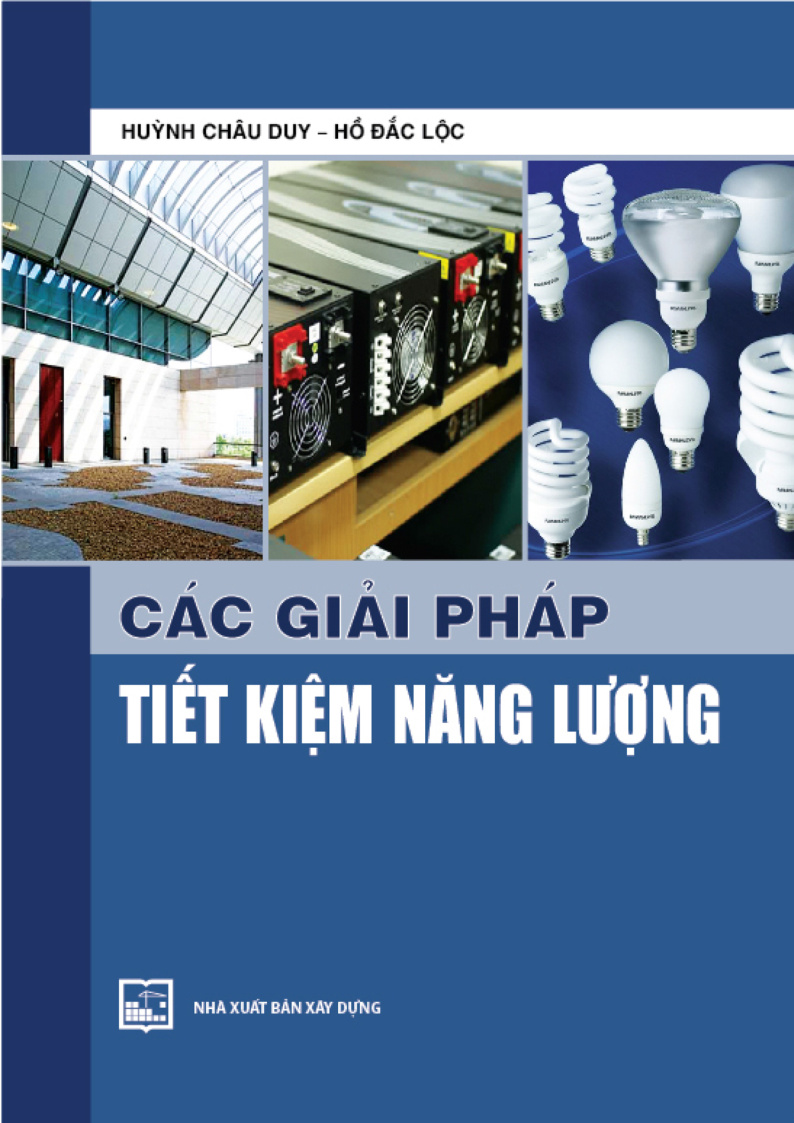 CÁC GIẢI PHÁP TIẾT KIỆM NĂNG LƯỢNG