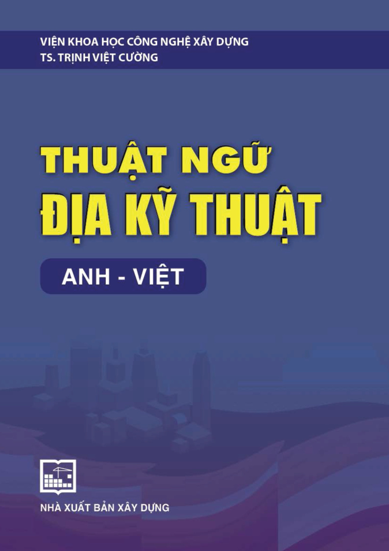 THUẬT NGỮ ĐỊA KÝ THUẬT ANH - VIỆT