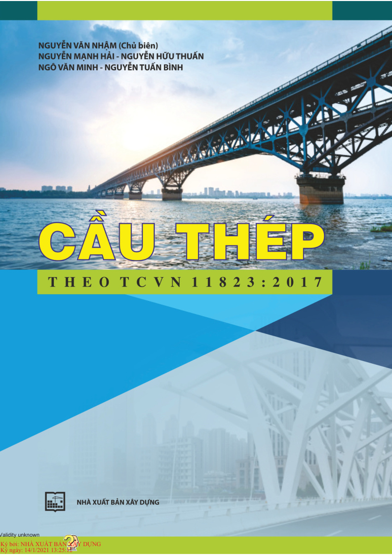 Cầu thép theo TCVN 11823: 2017
