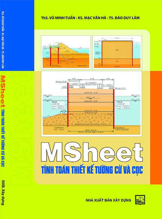 Msheet – Tính toán thiết kế tường cừ và cọc
