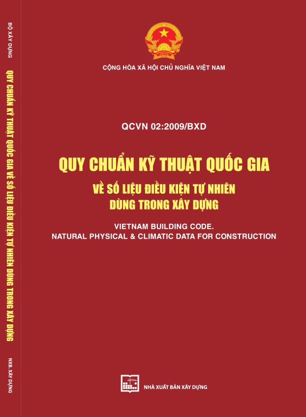 QCVN 02:2009/BXD Quy chuẩn kỹ thuật quốc gia số liệu điều kiện tự nhiên dùng trong xây dựng