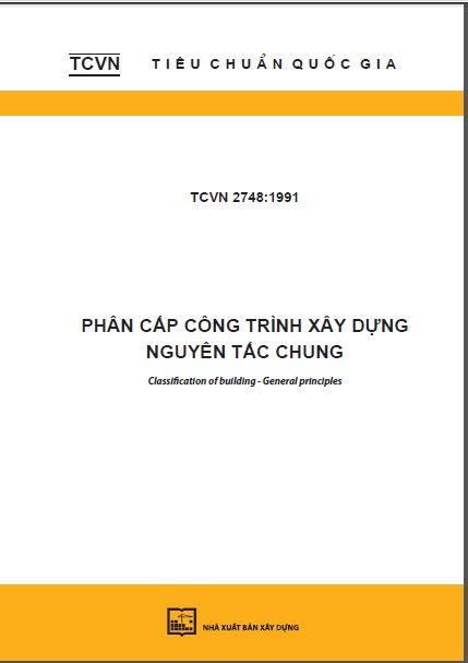 TCVN 2748:1991 Phân cấp công trình xây dựng - Nguyên tắc chung