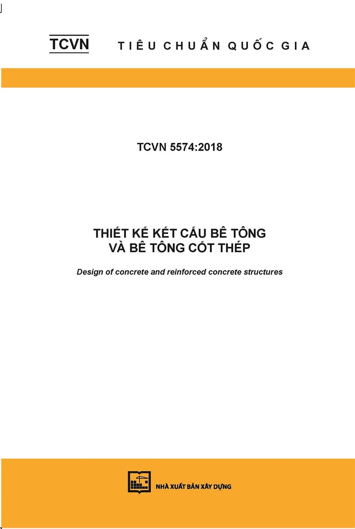 TCVN 5574:2018 Thiết kế kết cấu bê tông và bê tông cốt thép (bản chi tiết)