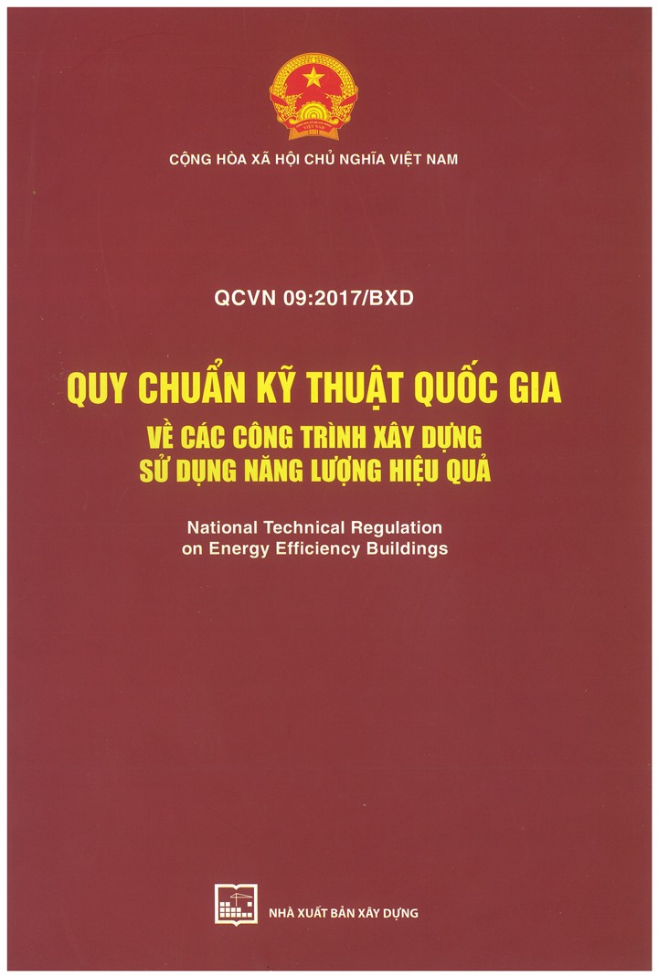 QCVN 09:2017 Quy chuẩn kỹ thuật quốc gia về các công trình xây dựng sử dụng năng lượng hiệu quả