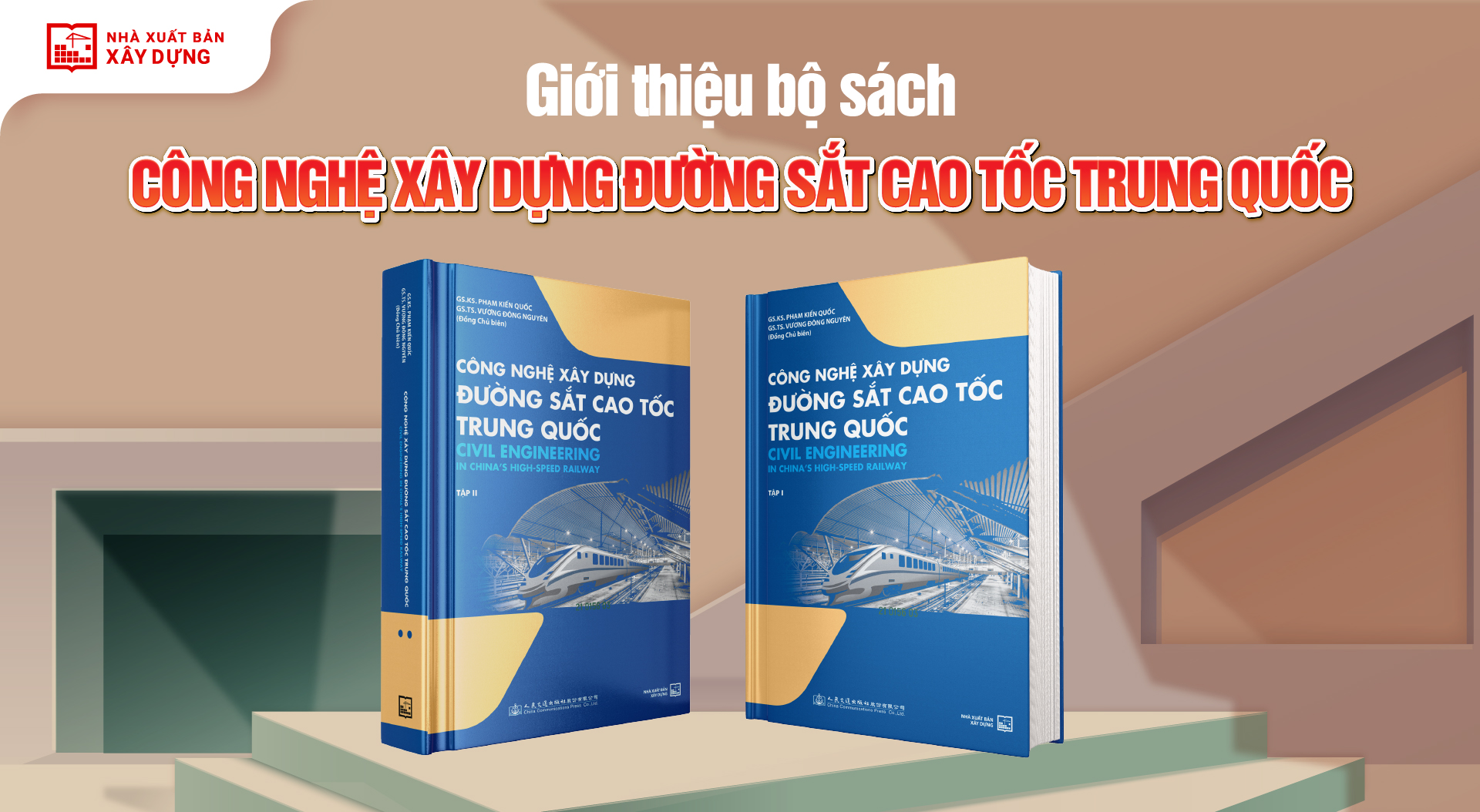 Bộ sách Công nghệ Xây dựng đường sắt cao tốc Trung Quốc