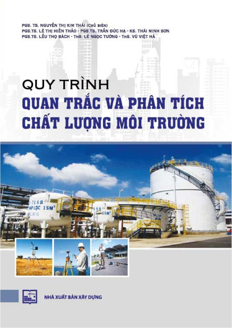Quy trình quan trắc và phân tích chất lượng môi trường