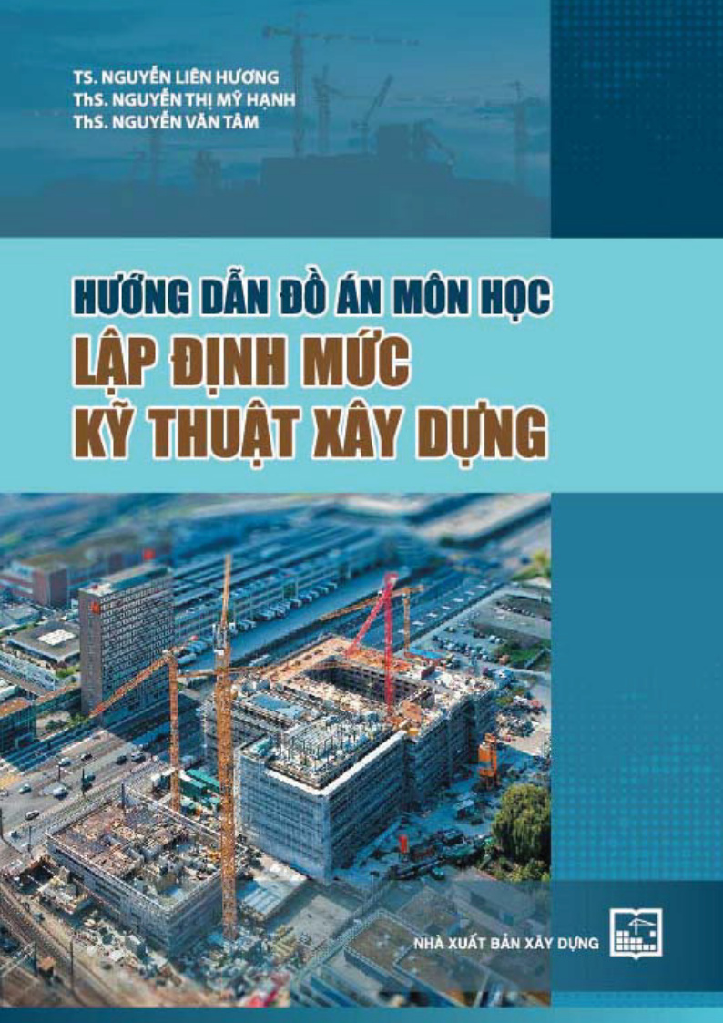 Hướng dẫn đồ án môn học lập định mức kỹ thuật xây dựng