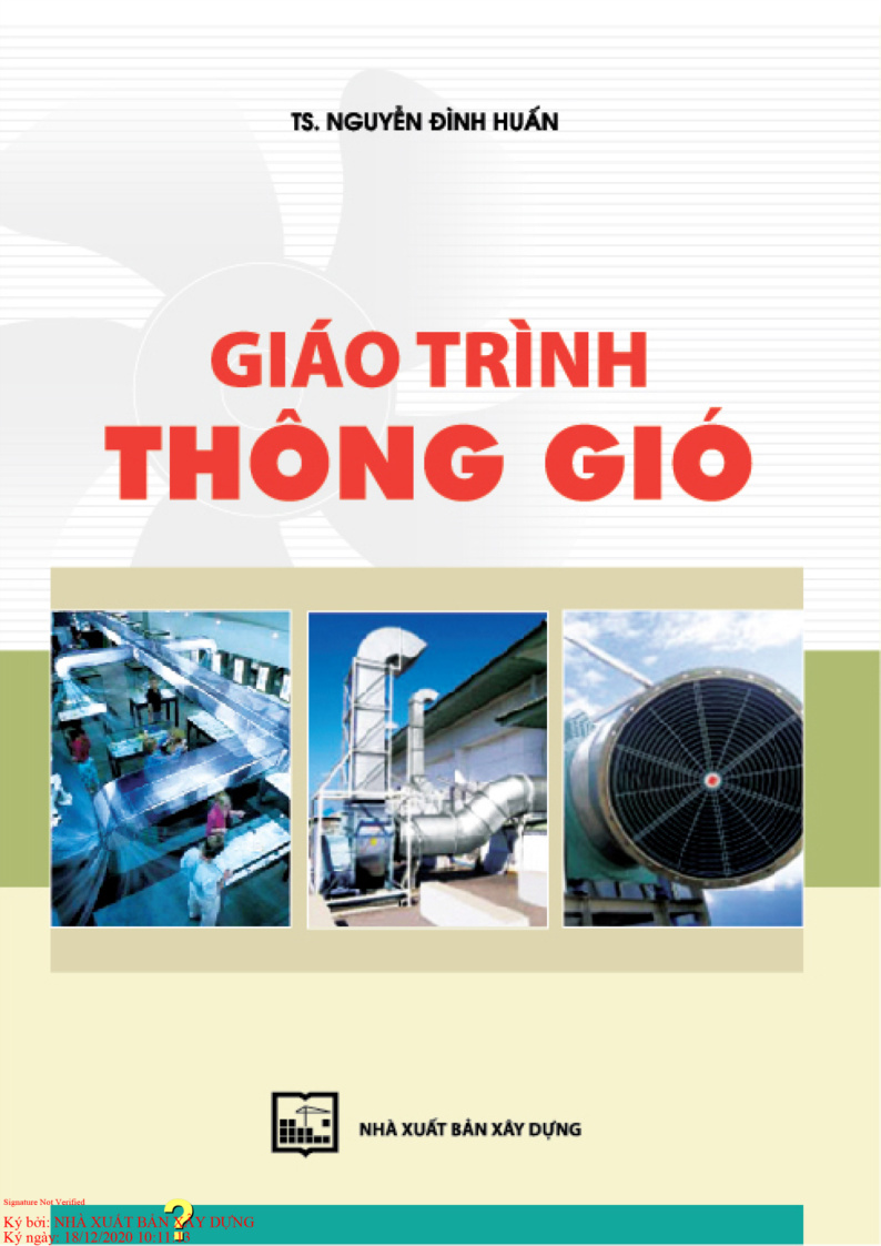 GIÁO TRÌNH THÔNG GIÓ