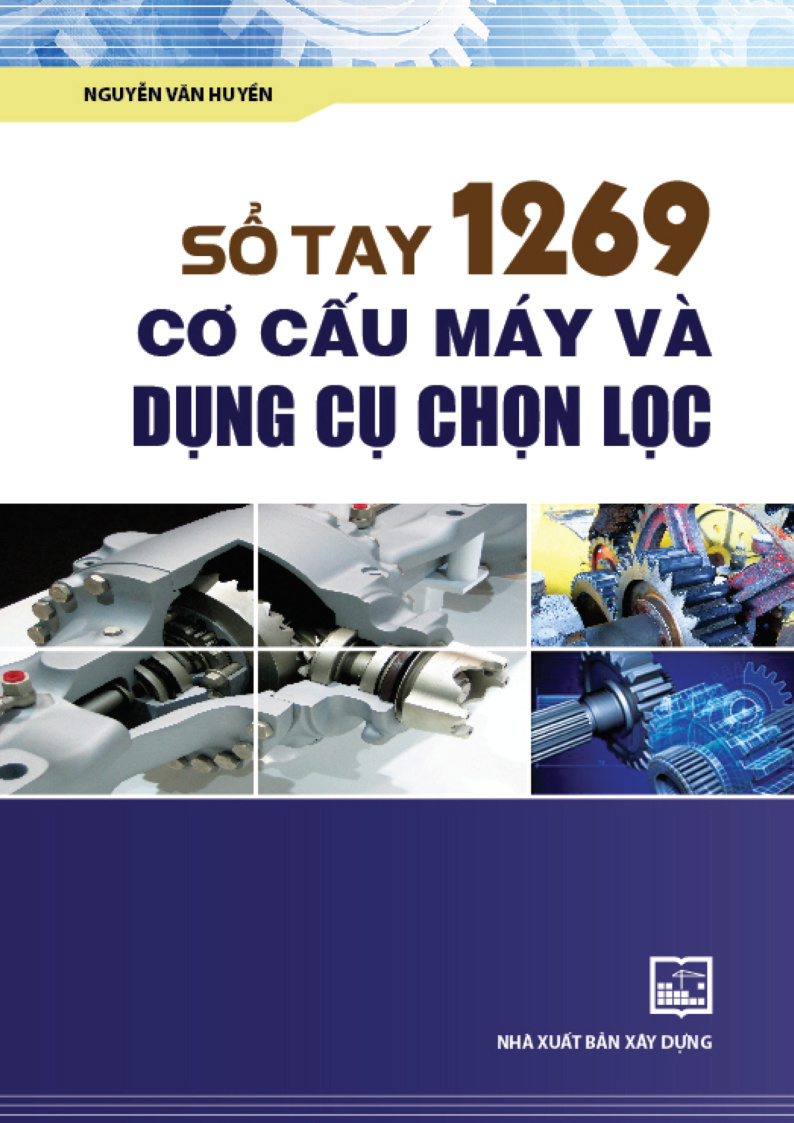 SỔ TAY 1269 CÓ CẤU MÁY VÀ DỤNG CỤ CHỌN LỌC