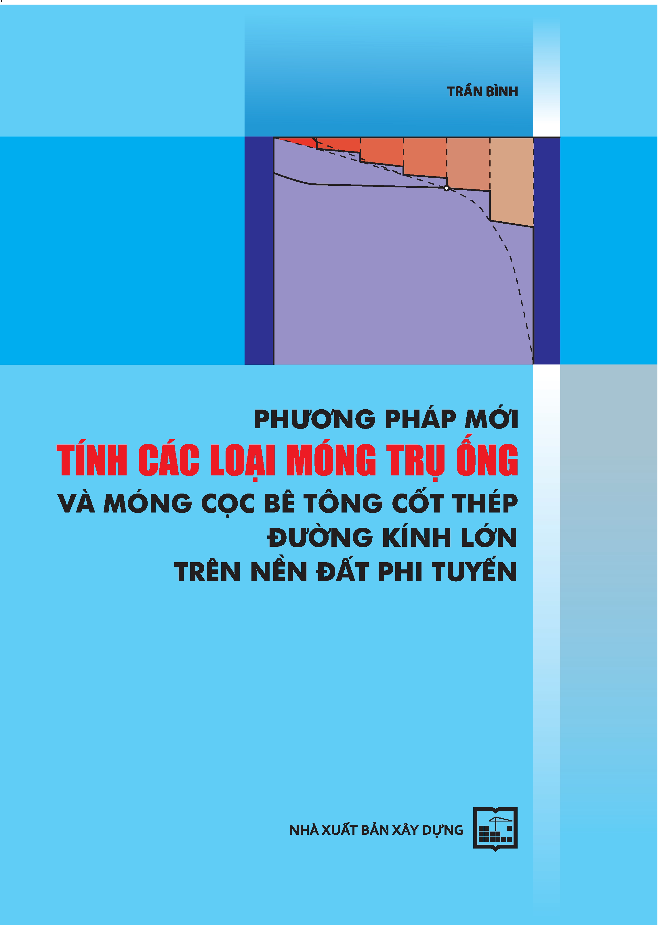 Phương pháp mới tính các loại móng trụ ống và móng cọc bê tông cốt thép đường kính lớn trên nền đất phi tuyến
