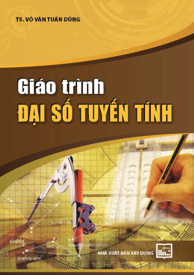 Giáo trình đại số tuyến tính