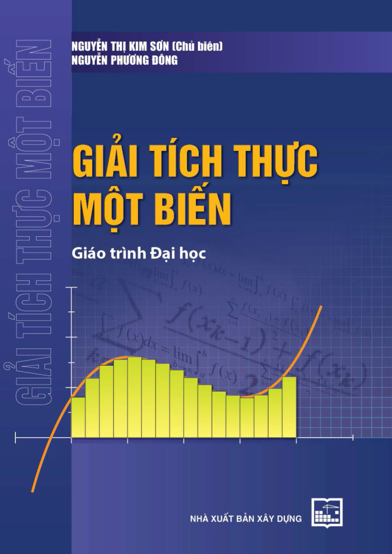Giải tích thực một biến (Giáo trình đại hoc)