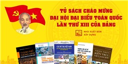 Nhà xuất bản Xây dựng triển lãm ấn phẩm điện tử tại Đại hội Đại biểu lần thứ XIII của Đảng