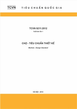 Tiêu chuẩn Việt Nam 9211:2012 - Chợ - Tiêu chuẩn thiết kế