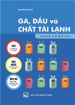 Ga, dầu và chất tải lạnh Bảng và đồ thị