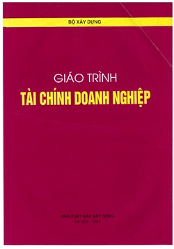 Giáo trình tài chính doanh nghiệp (BXD)