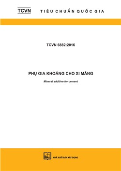 TCVN 6882:2016 Phụ gia khoáng cho xi măng 