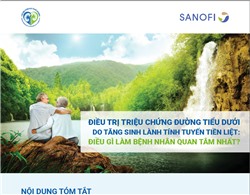 Điều trị triệu chứng đường tiểu dưới do tăng sinh lành tính tuyến tiền liệt: điều gì làm bệnh nhân quan tâm nhất