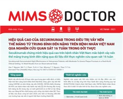 Hiệu quả cao của Secukinumab trong điều trị vảy nến thế mảng từ trung bình đến nặng trên bệnh nhân Việt Nam qua nghiên cứu quan sát 16 tuần trong đời thực