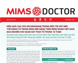 Hiệu quả cao của Secukinumab trong điều trị vảy nến thể mảng từ trung bình đến nặng trên bệnh nhân Việt Nam qua nghiên cứu quan sát thực tế trong 16 tuần