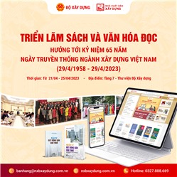 📚📖 Ngày Sách và Văn hóa đọc Việt Nam lần thứ 2 năm 2023 - Bộ Xây dựng 📖📚