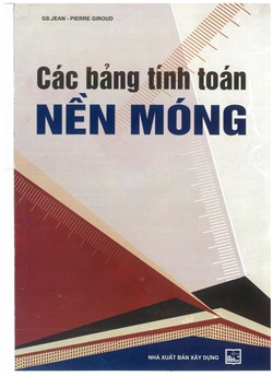 Các bảng tính toán nền móng