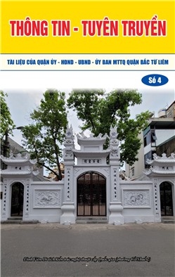 Thông tin - Tuyên truyền Tài liệu của Quận ủy - HĐND - UBND - Uỷ ban MTTQ quận Bắc Từ Liêm Số 4