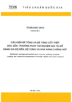 Cấu kiện bê tông và bê tông cốt thép đúc sẵn